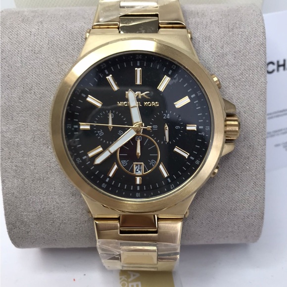 New Authentic Michael Kors MK8731 Dylan Chronograph Round Adult Male Watch - Picture 3 of 16